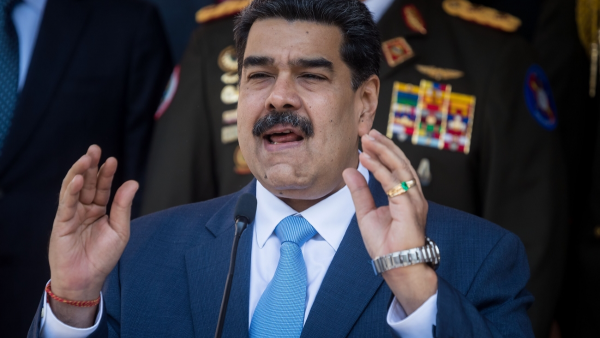 Ofrece EEUU recompensa de 15 millones por Nicolás Maduro