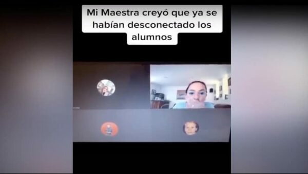 Captan a maestra en video que insulta a alumnos #FelizDiaDelMaestro