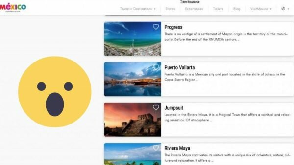Tunden a Sectur por los destinos turísticos que ofrece en la página de Visit México