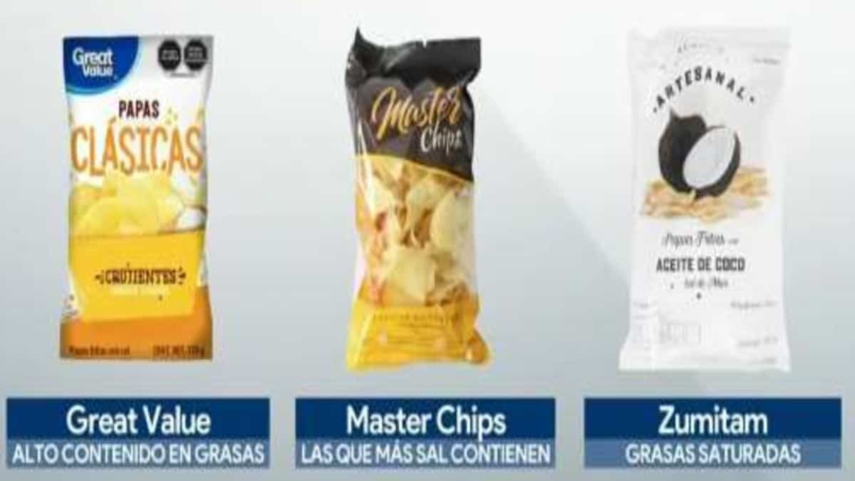 La Profeco reveló las marcas de papas fritas que son muy dañinas para la salud, las cuales contienen una alta cantidad de grasas saturadas y sodio.