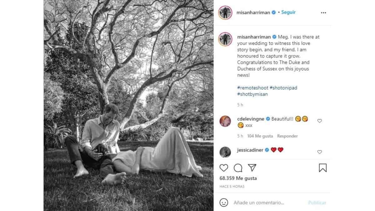 Meghan Markle y el príncipe Harry de Inglaterra, duques de Sussex, anunciaron este domingo, la llegada de su segundo hijo.