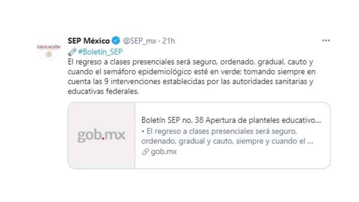 AMLO pidió a las escuelas privadas esperar a que las entidades pasen a semáforo verde y a que los maestros de cada localidad sean vacunados contra Covid-19.