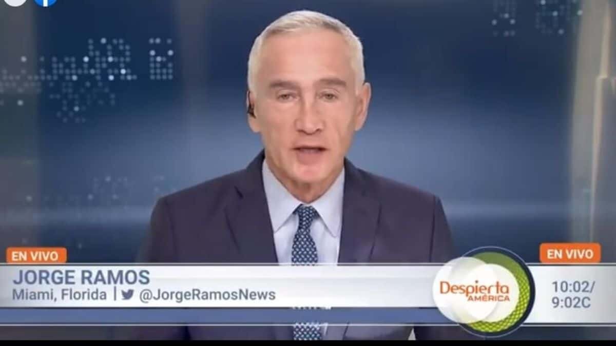 El periodista Jorge Ramos cuestionó al doctor Anthony Fauci, encargado de la pandemia en EU sobre la negativa de AMLO de utilizar cubrebocas ante la crisis de Covid-19.