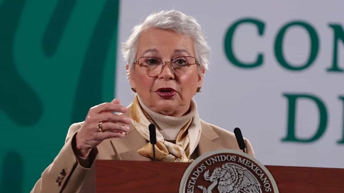 La titular de Segob adelantó que AMLO podría regresar a sus "mañaneras" a partir del lunes próximo.