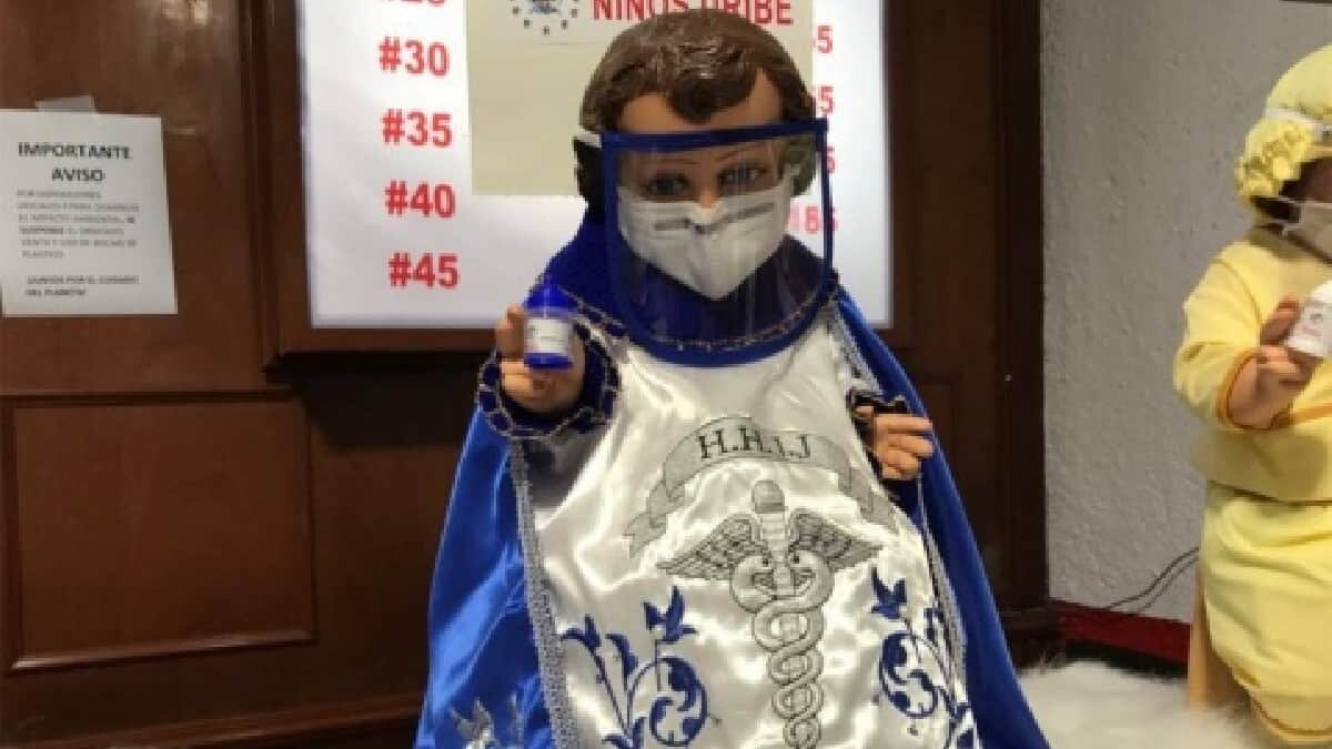 A fin de evitar contagios, la bendición del Niño Dios se realizará de forma virtual a través de redes sociales.