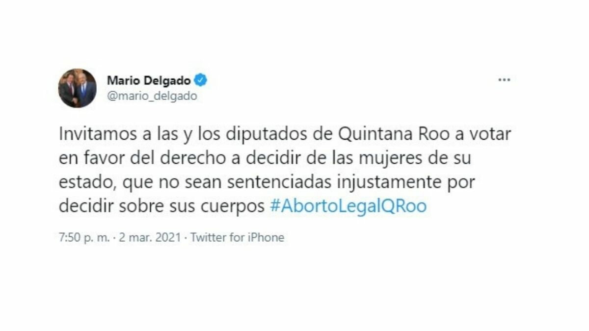 El reciente debate en el Congreso de Quintana Roo por despenalizar el aborto, reflejó que algunos integrantes de Morena no coinciden con lo establecido por López Obrador.