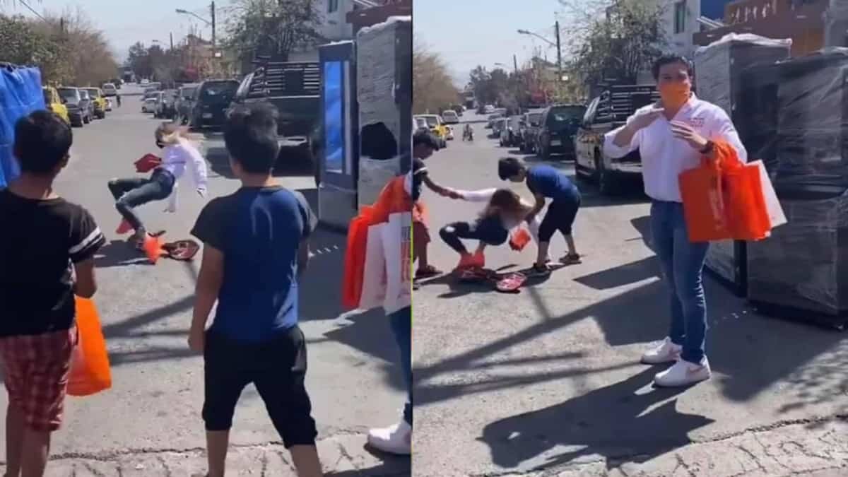 Samuel García deja tirada a su esposa tras accidente en patineta