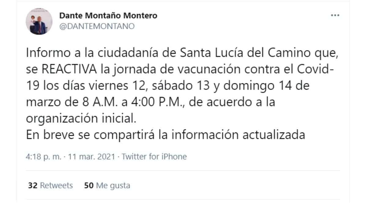 Cuando el presidente municipal de Santa Lucía del Camino, Dante Montaño, lideraba una manifestación por la cancelación de las vacunas contra Covid-19 para adultos mayores, uno de los escoltas de la delegada de los programas Bienestar en Oaxaca, Nancy Ortiz Cabrera, lo encañonó.
