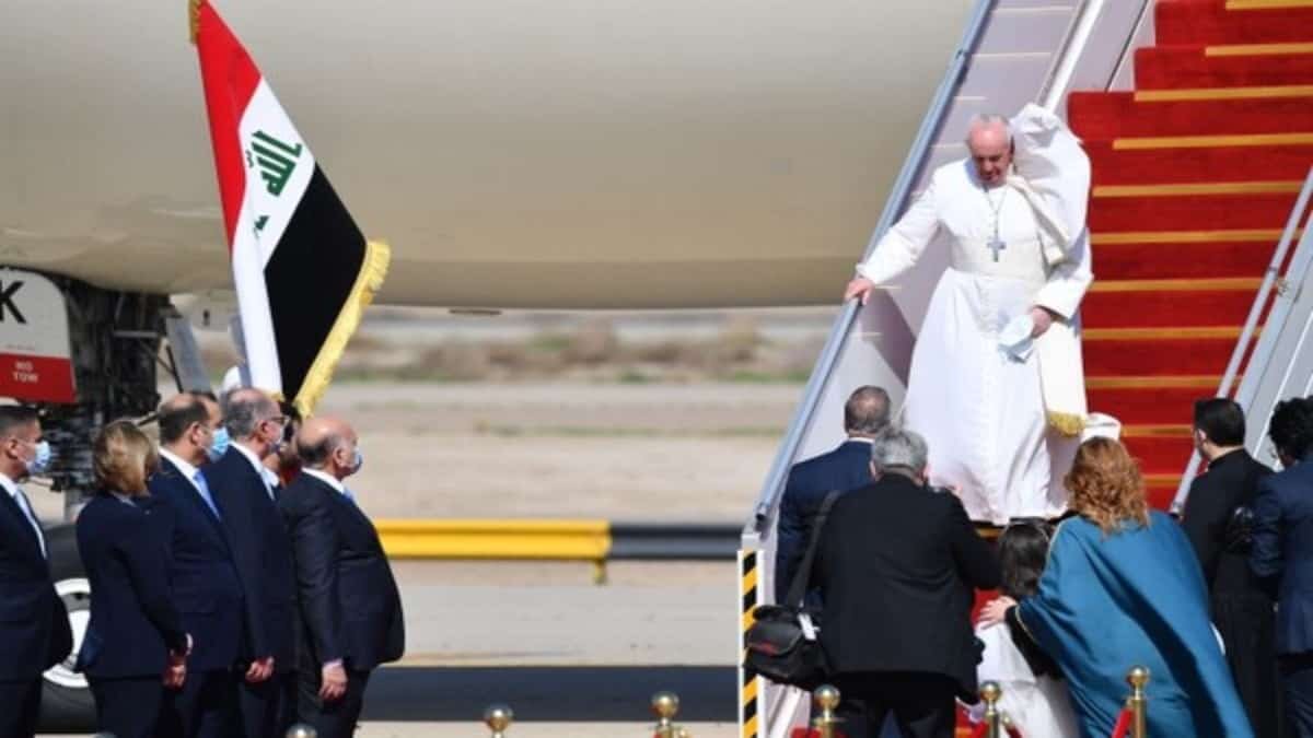 Inicia la histórica visita del Papa Francisco a Irak