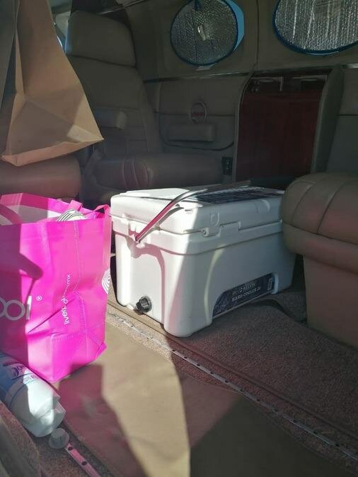 Las vacunas Sputnik V se encontraban ocultas en dos hieleras cuyo destino final sería San Pedro Sula.