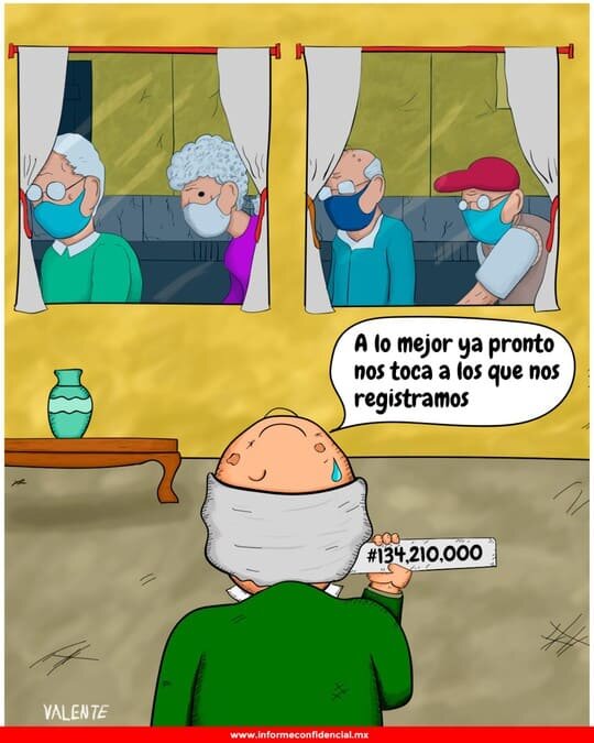 La aplicación de las vacunas parece nunca acabar. Te dejamos el cartón de nuestro colaborador Jonathan López.