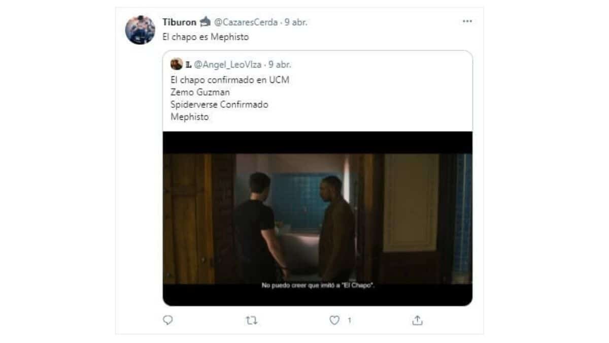 "El Chapo" Guzmán se volvió Trending Topic después de que lo mencionaron en un capítulo de la serie “Falcon y el Soldado de Invierno”.