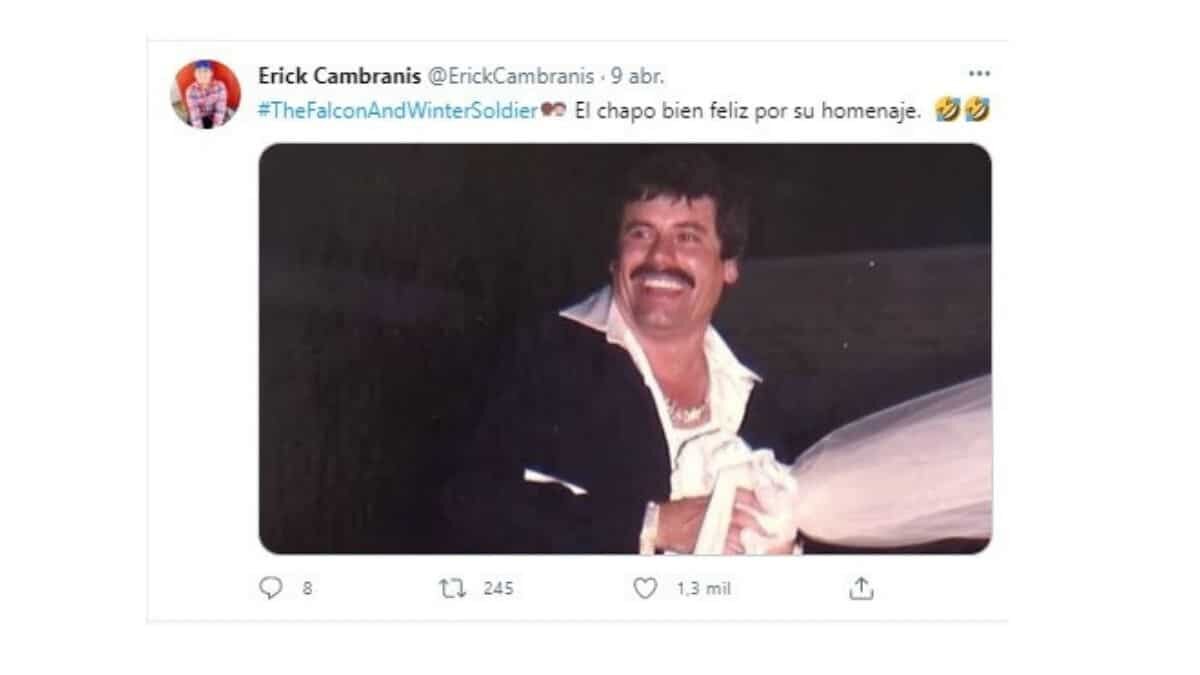 "El Chapo" Guzmán se volvió Trending Topic después de que lo mencionaron en un capítulo de la serie “Falcon y el Soldado de Invierno”.