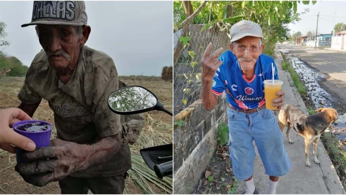 Internautas ayudan a Don Goyo y cambian su vida
