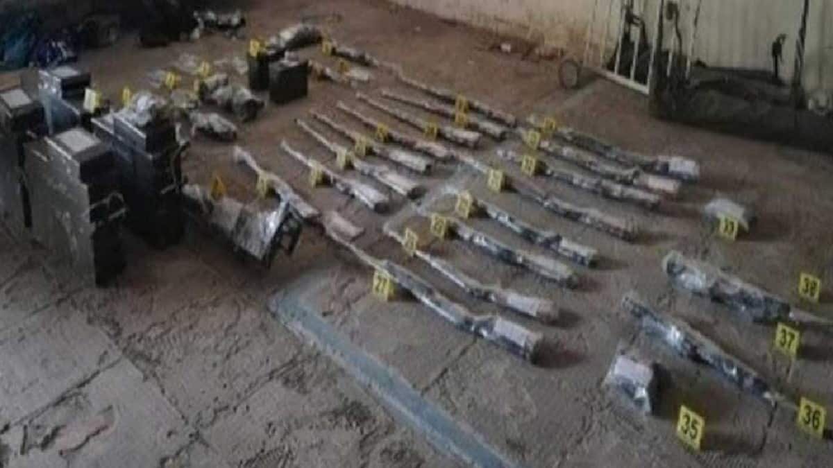 AMLO aseguró que las armas pérdidas por la Guardia Nacional en la presa La Boquilla son las mismas decomisadas en Nayarit.