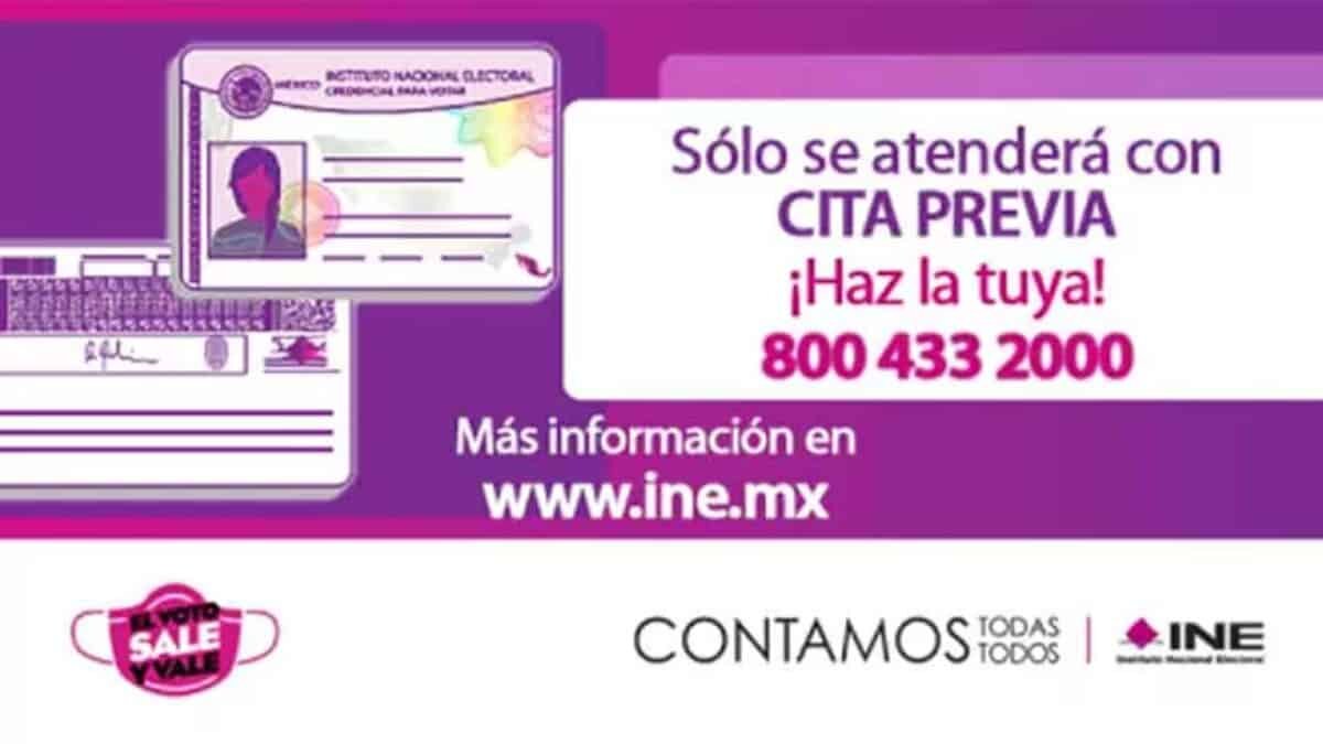 Así podrás tramitar la reimpresión de tu credencial del INE
