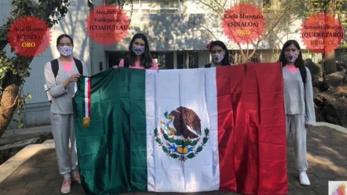 Obtiene México medallas de oro y bronce en la Olimpiada femenil de MatemáticasObtiene México medallas de oro y bronce en la Olimpiada femenil de Matemáticas