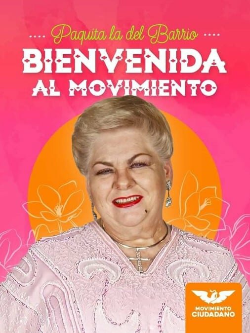 Paquita la del Barrio arrancó su campaña electoral con prácticos consejos para evitar el hundimiento de mollera.
