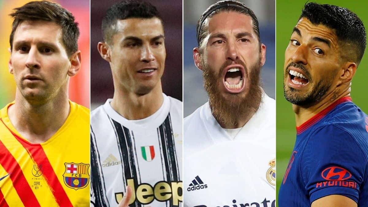 Los clubes de la superliga consisten en equipos de Inglaterra, España e Italia.