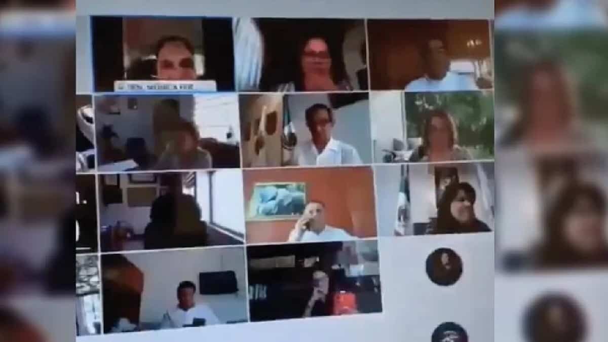 La senadora cometió la impudencia de comentar en plena reunión virtual del Senado los intereses de AMLO por NL y Jalisco.