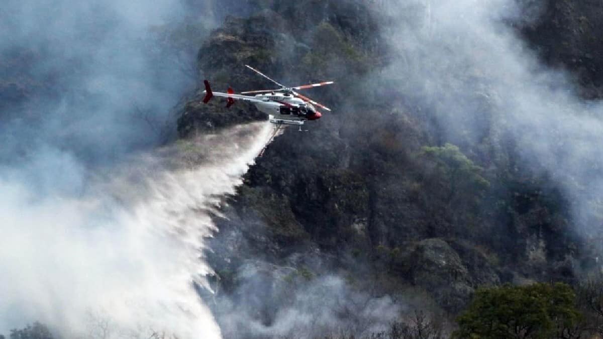 El incendio en Tepoztlán sigue sin control luego de cuatro días de que inició, amenazando a los pobladores.