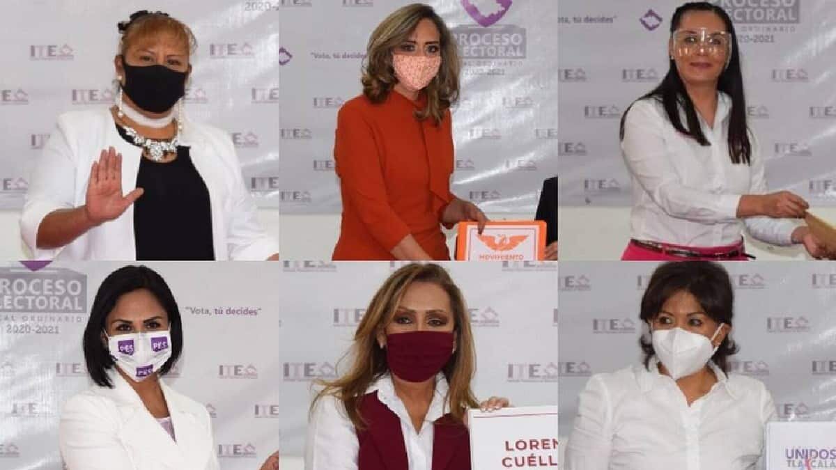 Los partidos políticos confiaron en las mujeres en las elecciones 2021, muestra de ello es que en todos los procesos para elegir gobernador hay al menos una candidata.