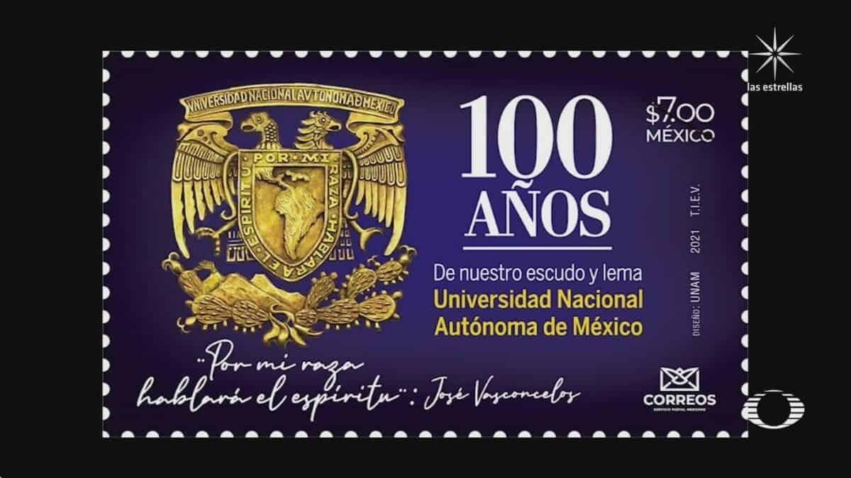 El escudo de la UNAM, así como su lema cumplen 100 años de existencia.