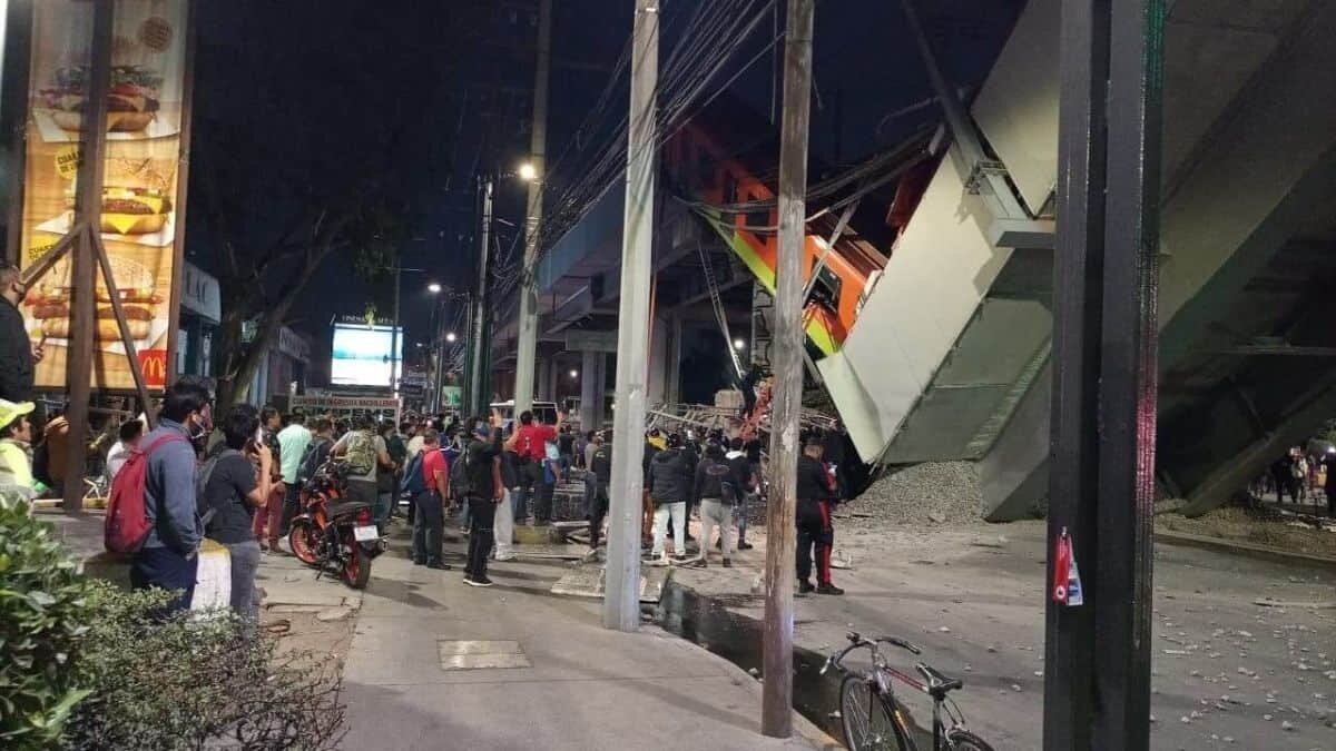 ¡Literal! Colapsa Metro de la Línea 12 en la CDMX