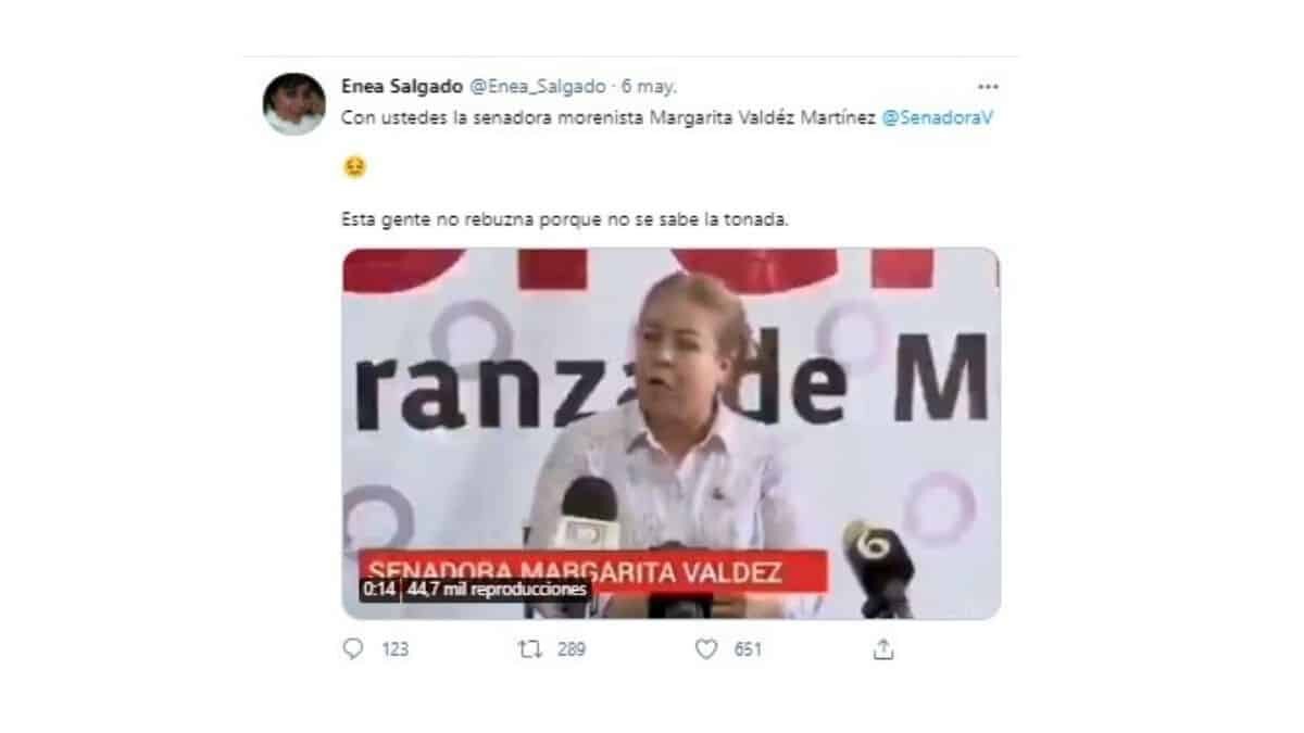 Gente perversa movió la "ballena" en Línea 12, asegura senadora de Morena