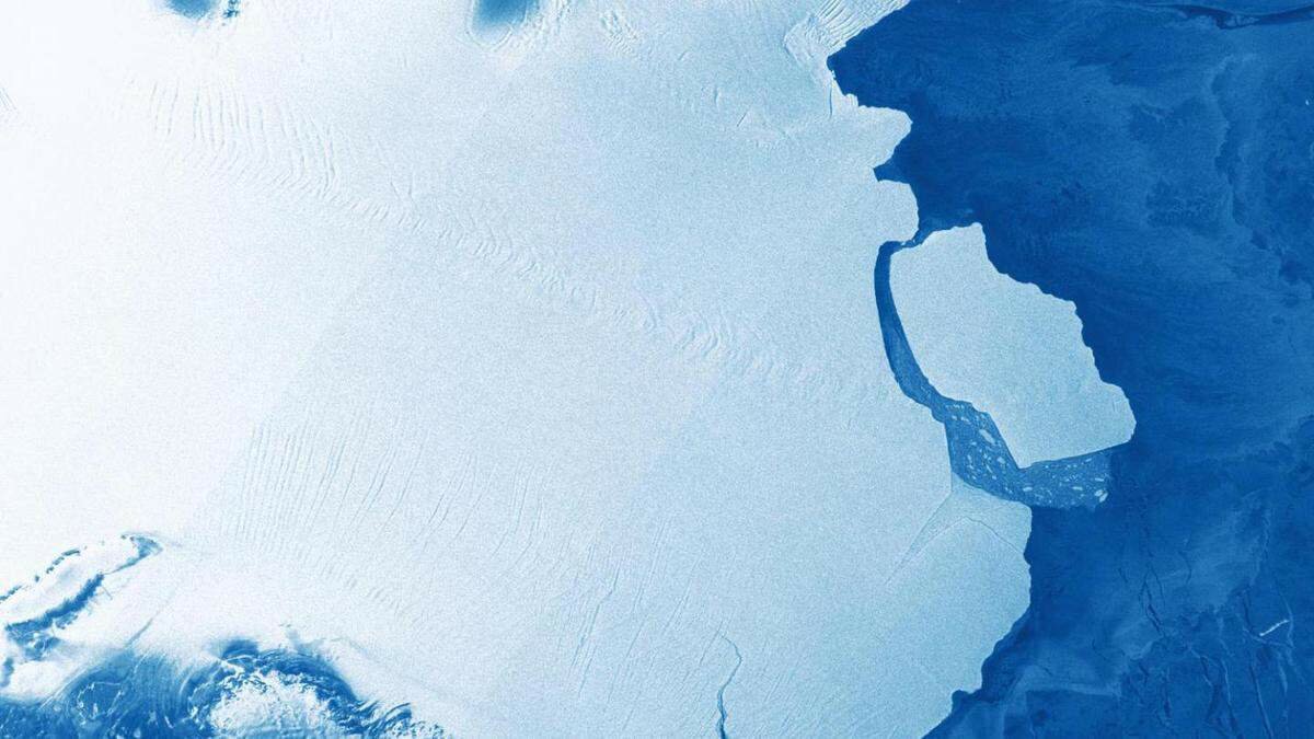 Iceberg deriva calentamiento global