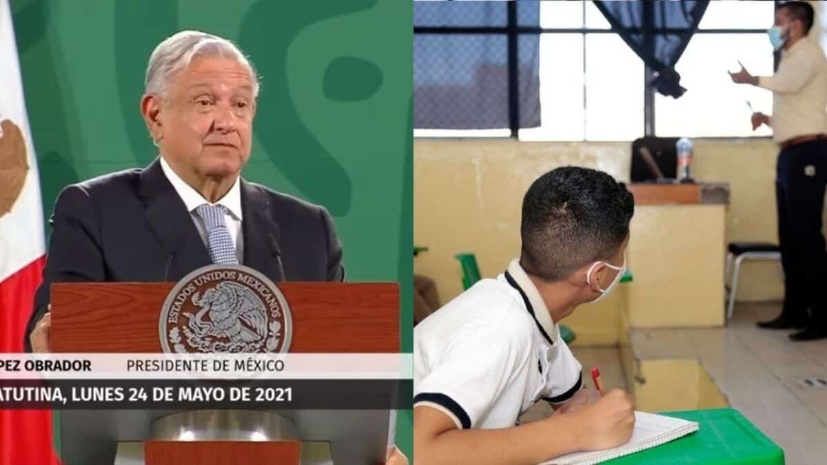 Pide López Obrador no exagerar ante un posible contagio en regreso a clases