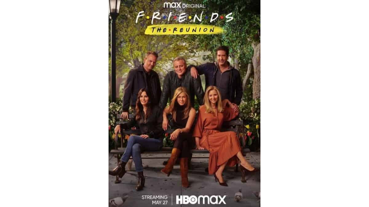 HBO Max compartió imágenes de la reunión del elenco de Friends.