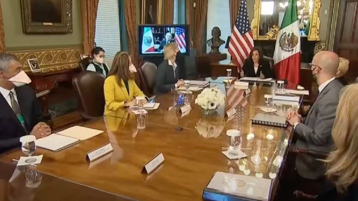 AMLO y Harris trataron diversos temas de la relación bilateral, siendo la migración el eje primordial.