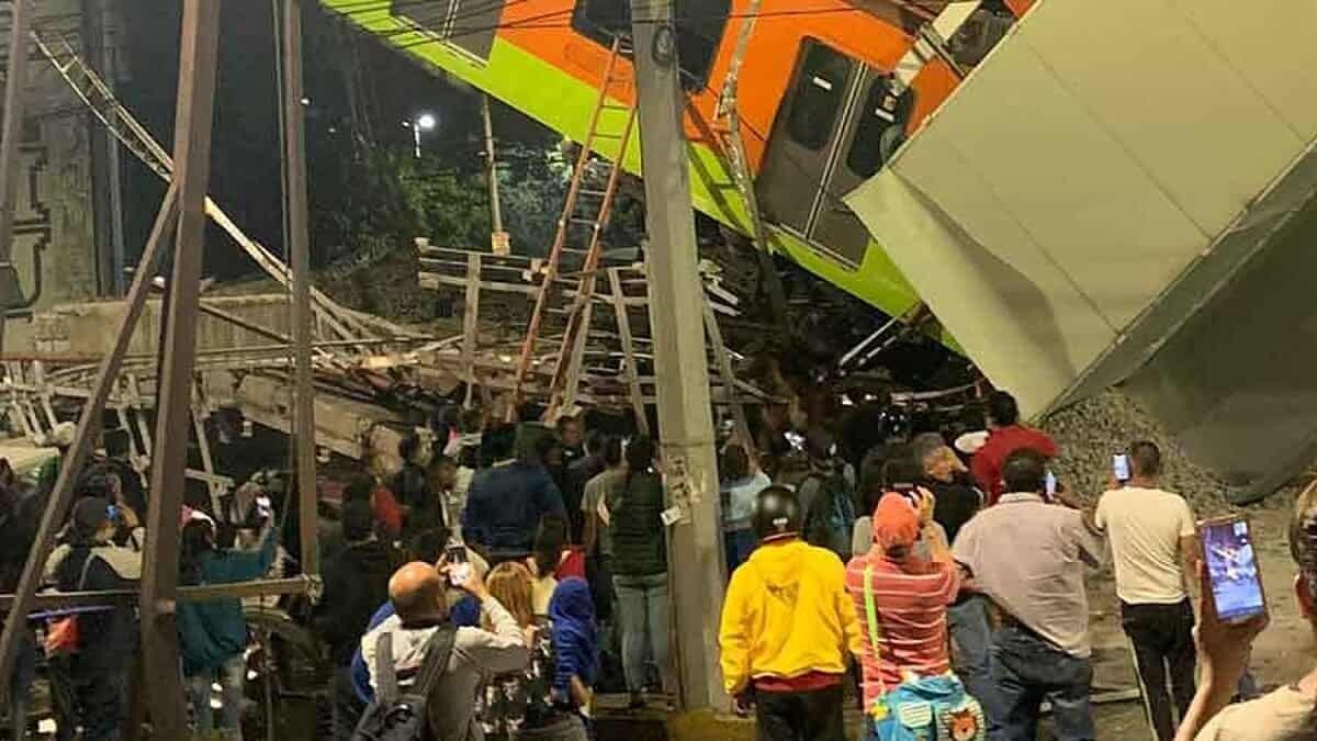 Rodrigo García Flores, el conductor del tren afectado por el colapso de la Línea 12, se deslindó del accidente.