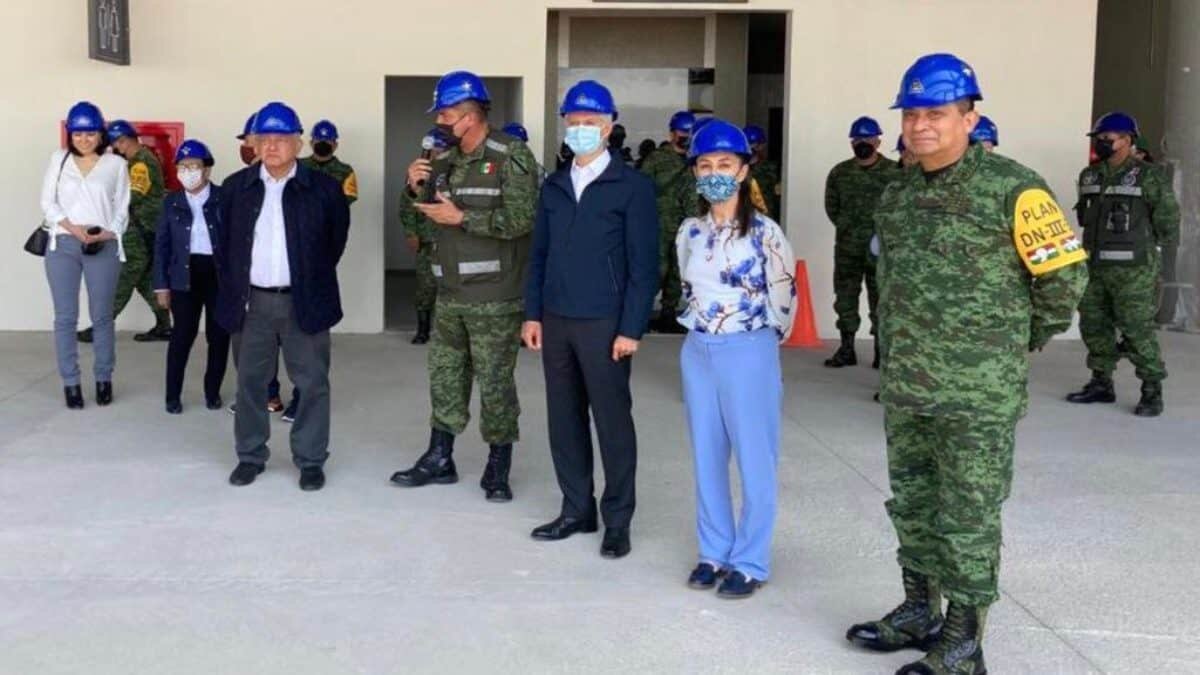 ¡Otra vez! Viola AMLO veda electoral y presume avance de aeropuerto "Felipe Ángeles"
