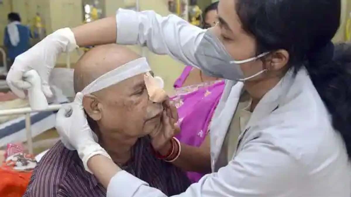 Las autoridades sanitarias indias decretaron la emergencia ante el aumento de esta rara infección provocada por el llamado "hongo negro".