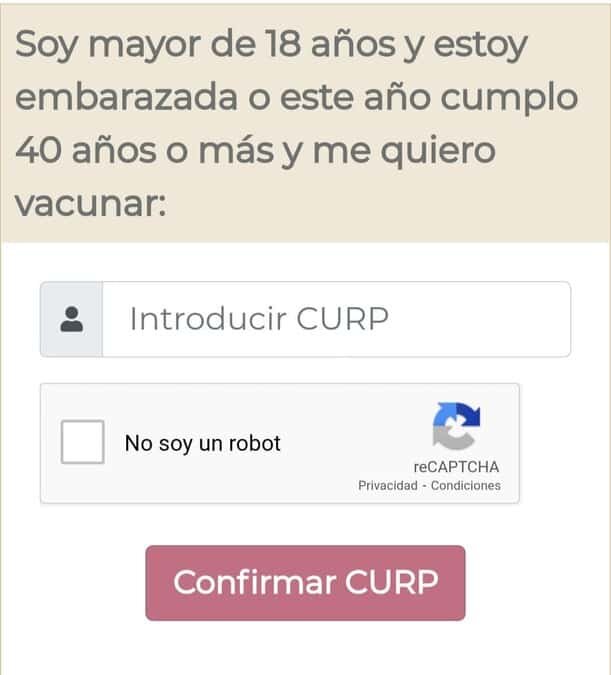 La SSA habilitó el registro para la vacunación de los adultos de 40 a 49 años.