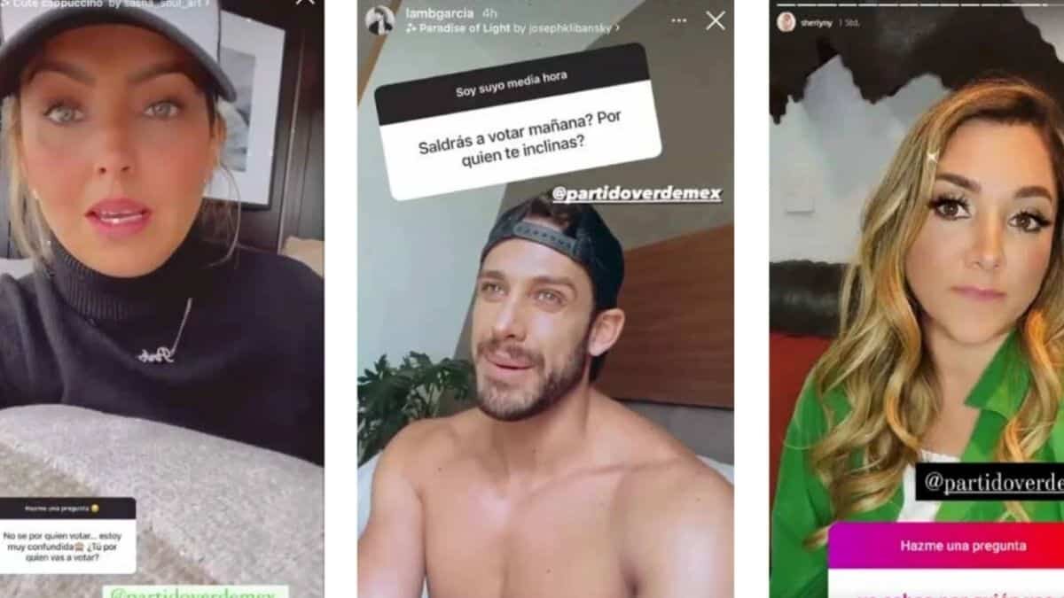 Recientemente, famosos rompieron la veda electoral para favorecer al PVEM, sin embargo, usuarios en redes sociales no pasaron por alto este hecho.