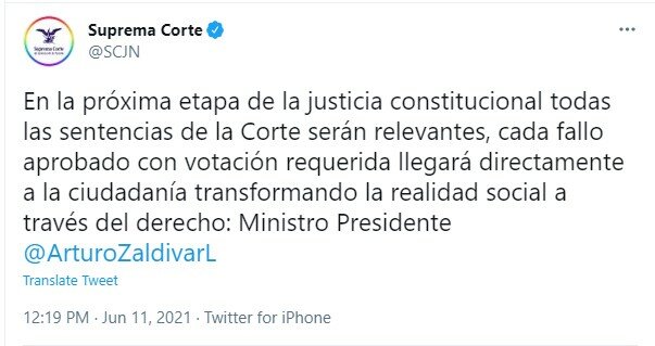 Sentencias Corte Realidad Social Zaldívar