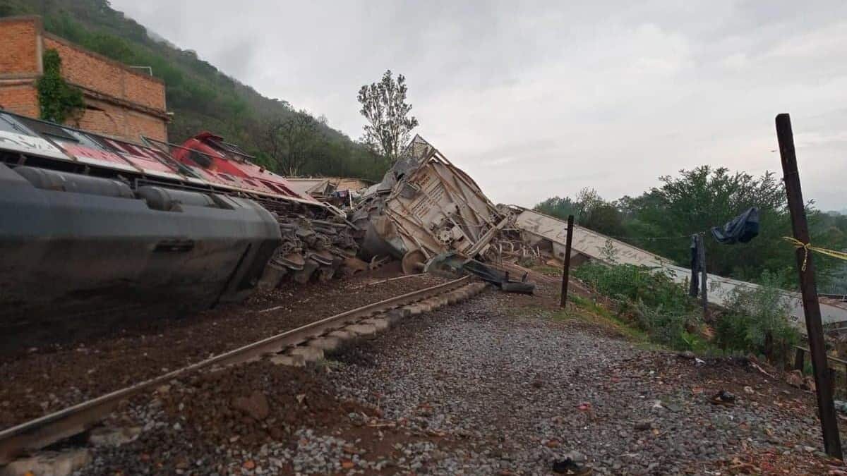 Vandalismo Accidentes Ferroviarios Descarrilamiento Jalisco