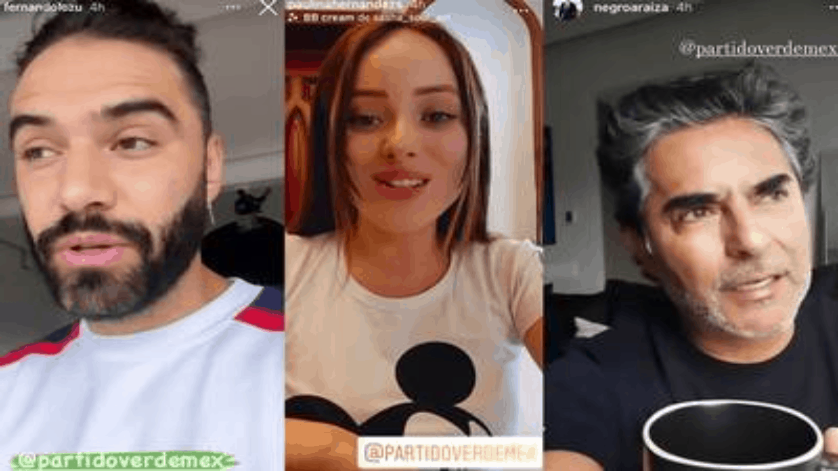¡Por vendidos! FGR abre investigación contra "influencers” que promovieron al PVEM