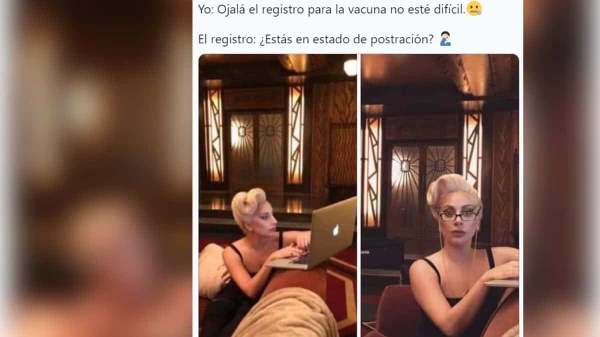 Como parte del registro para acceder a la vacuna anticovid, millenials y generación Z entraron en conflicto por no saber lo que es postración.