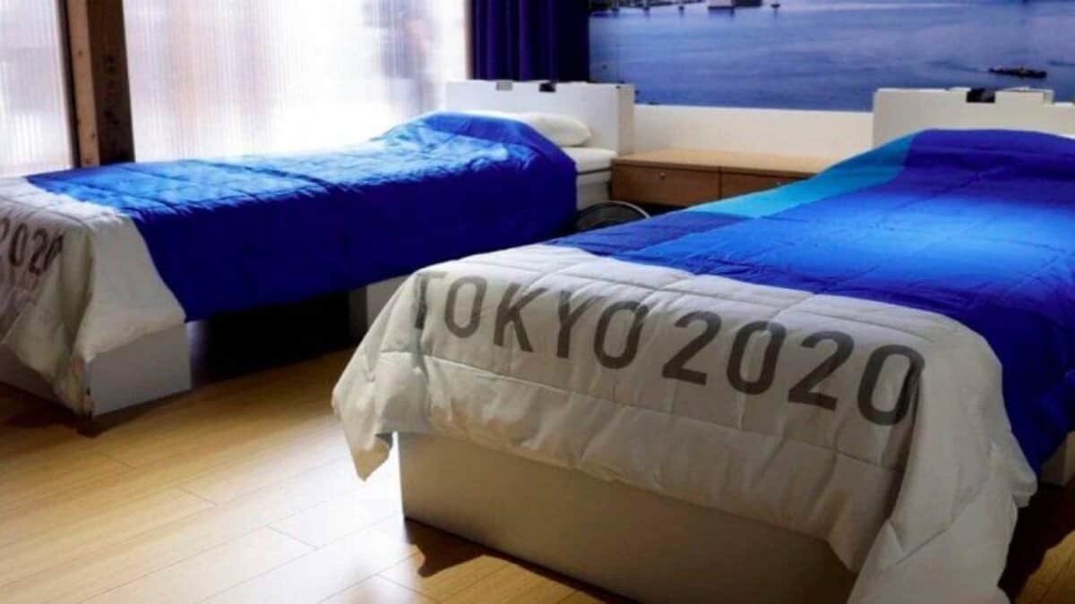 ¡Abstinencia total! Así son las camas “anti sexo” de la Villa Olímpica de Tokio 2020 