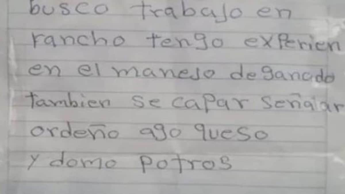 El hombre perdió a su hijo y su empleo, lo que lo orilló a tomar dicha iniciativa que se hizo viral.