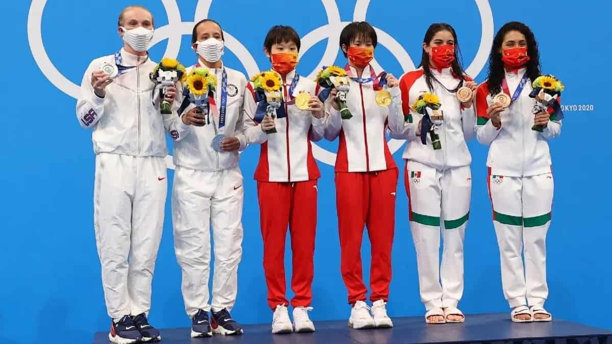 Las clavadistas Alejandra Orozco y Gabriela Agúndez lograron el segundo bronce para México en los Juegos Olímpicos de Tokio 2020.