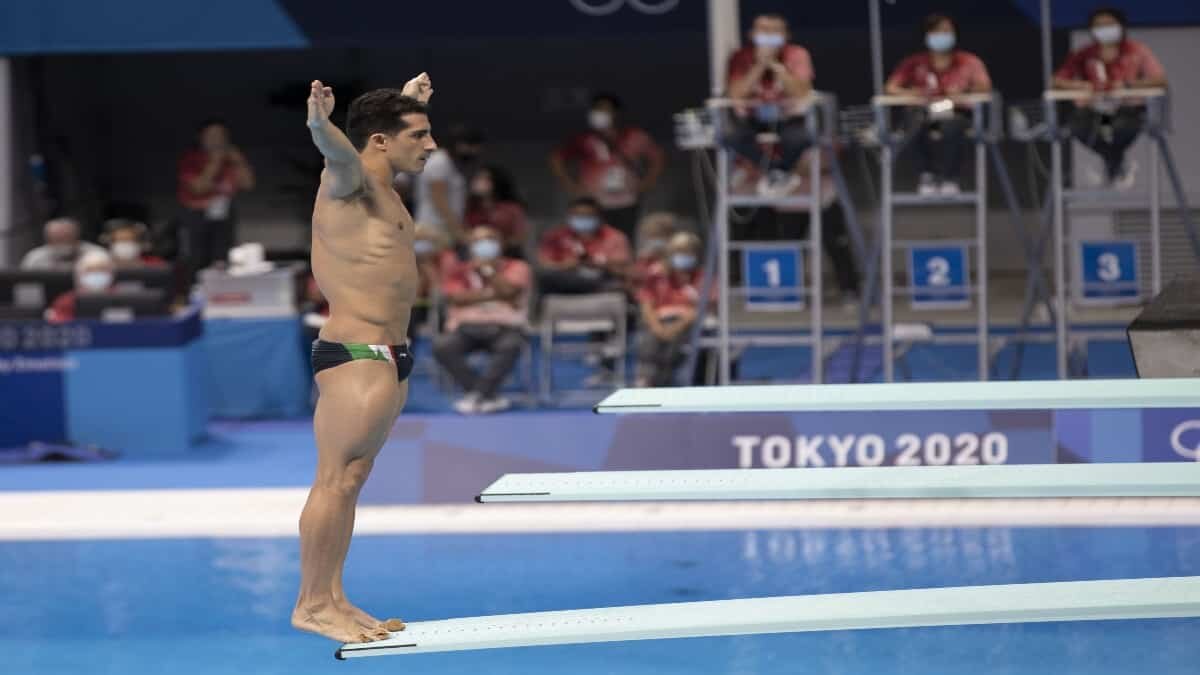 El yucateco culminó su carrera deportiva con la sexta posición en la prueba de plataforma de 10 metros de Tokio 2020.