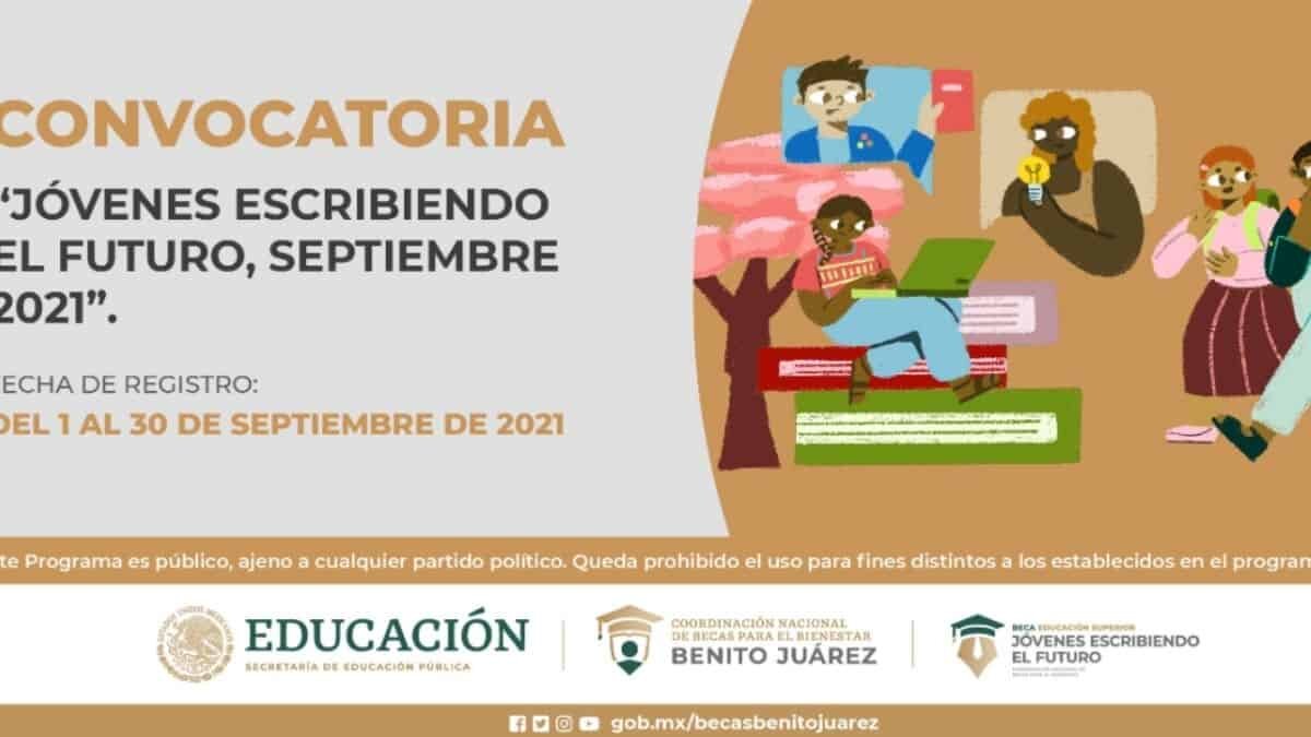 Así podrás solicitar tu beca 'Jóvenes Escribiendo el Futuro'