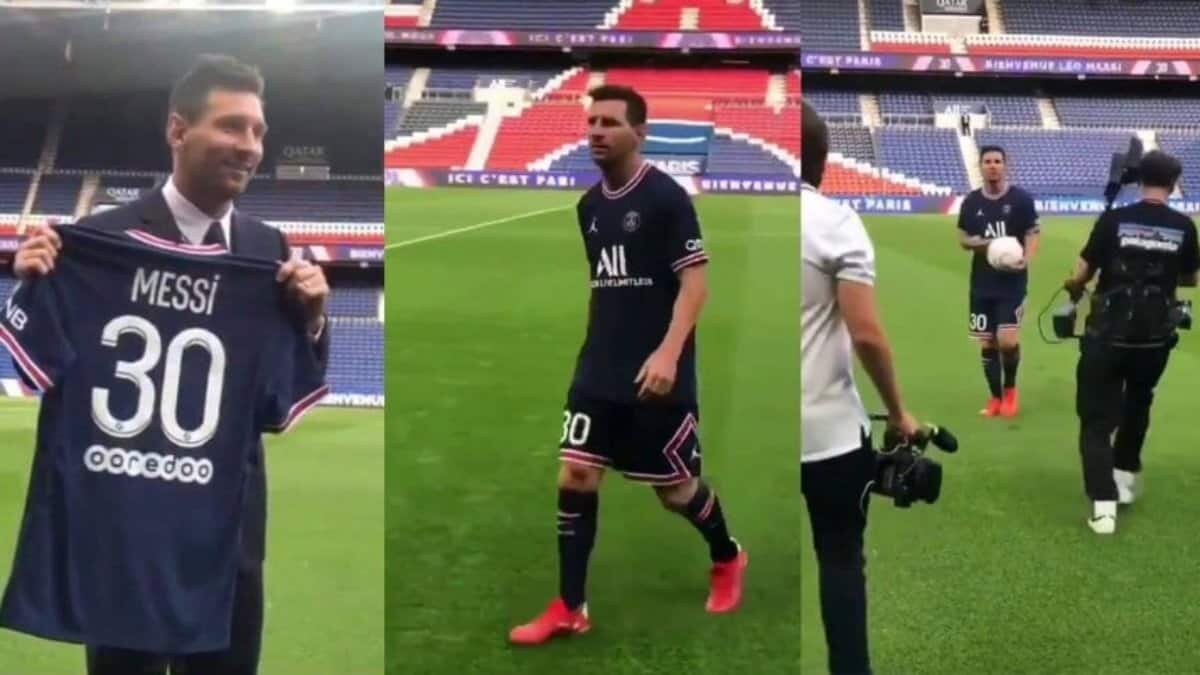 ¡Por fin! Con espectacular VIDEO presenta PSG a Messi como nuevo fichaje