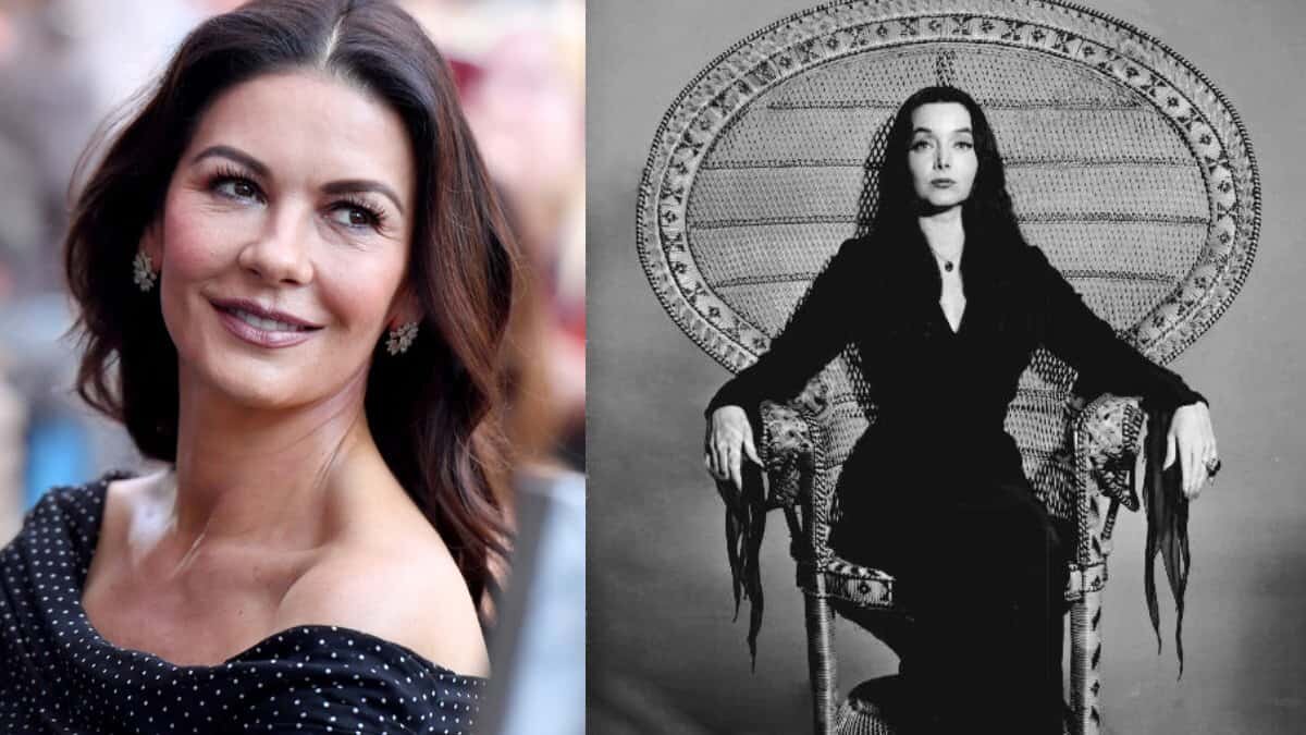 Interpretará Catherine Zeta-Jones a Morticia en la serie de Tim Burton