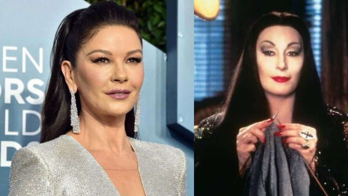 Interpretará Catherine Zeta-Jones a Morticia en la serie de Tim Burton